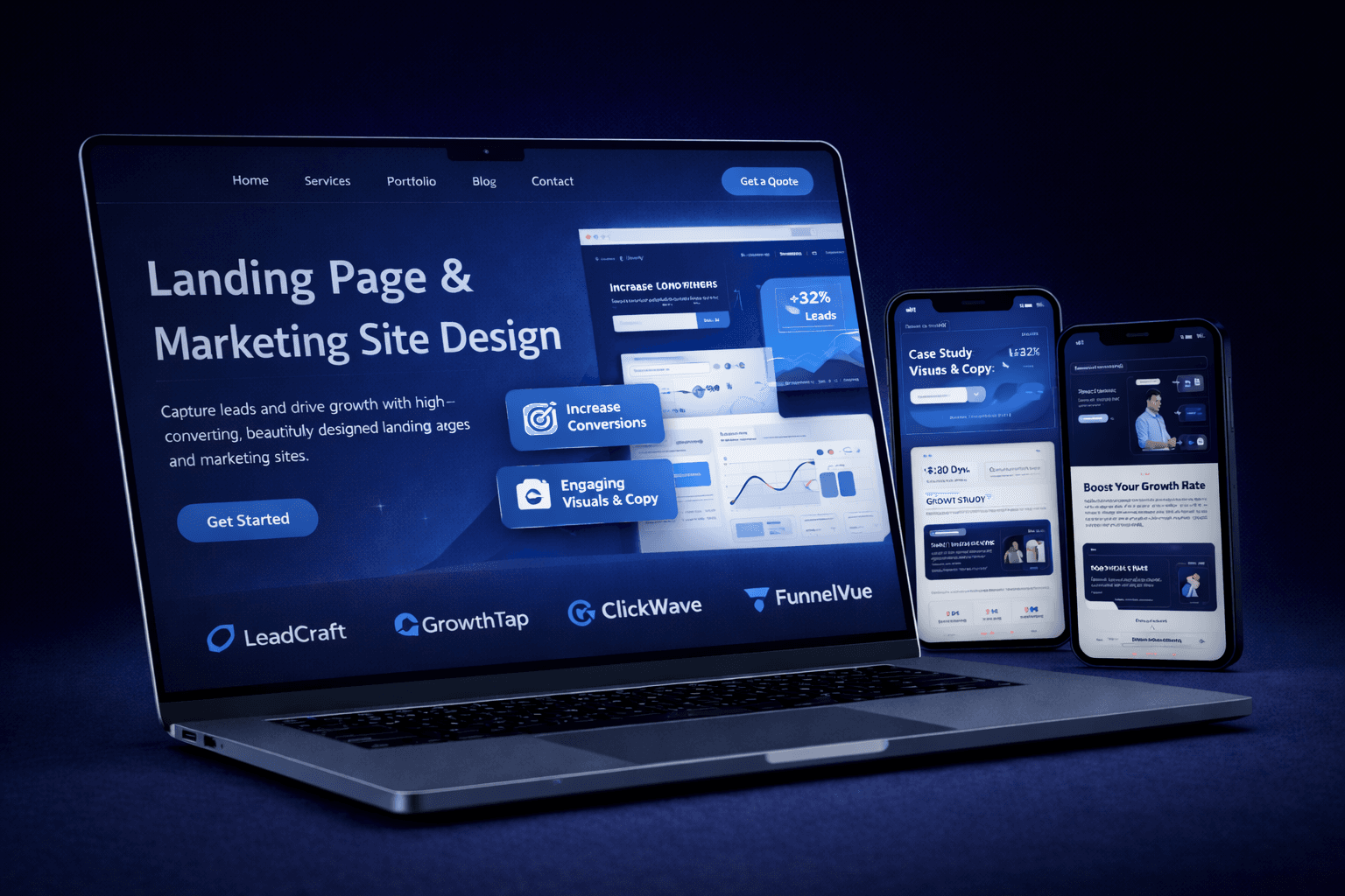 Landing Page & Marketing Site Design